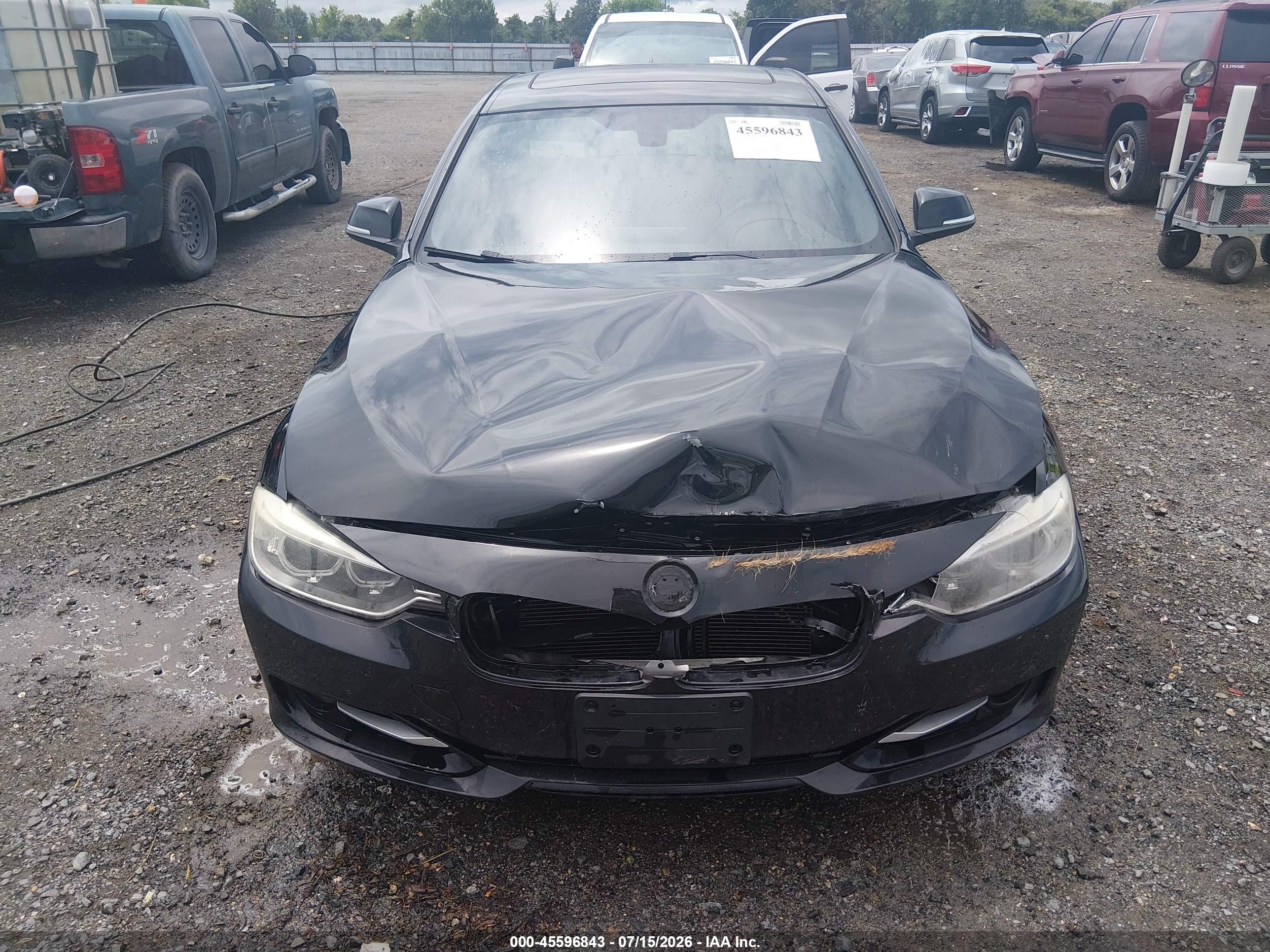 2015 Bmw 335i   Black vin: WBA3A9C5XFKW74818