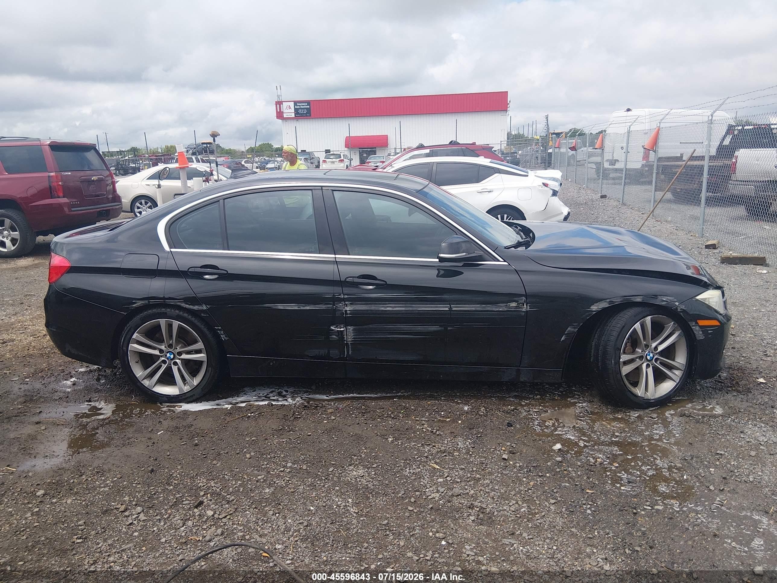 2015 Bmw 335i   Black vin: WBA3A9C5XFKW74818