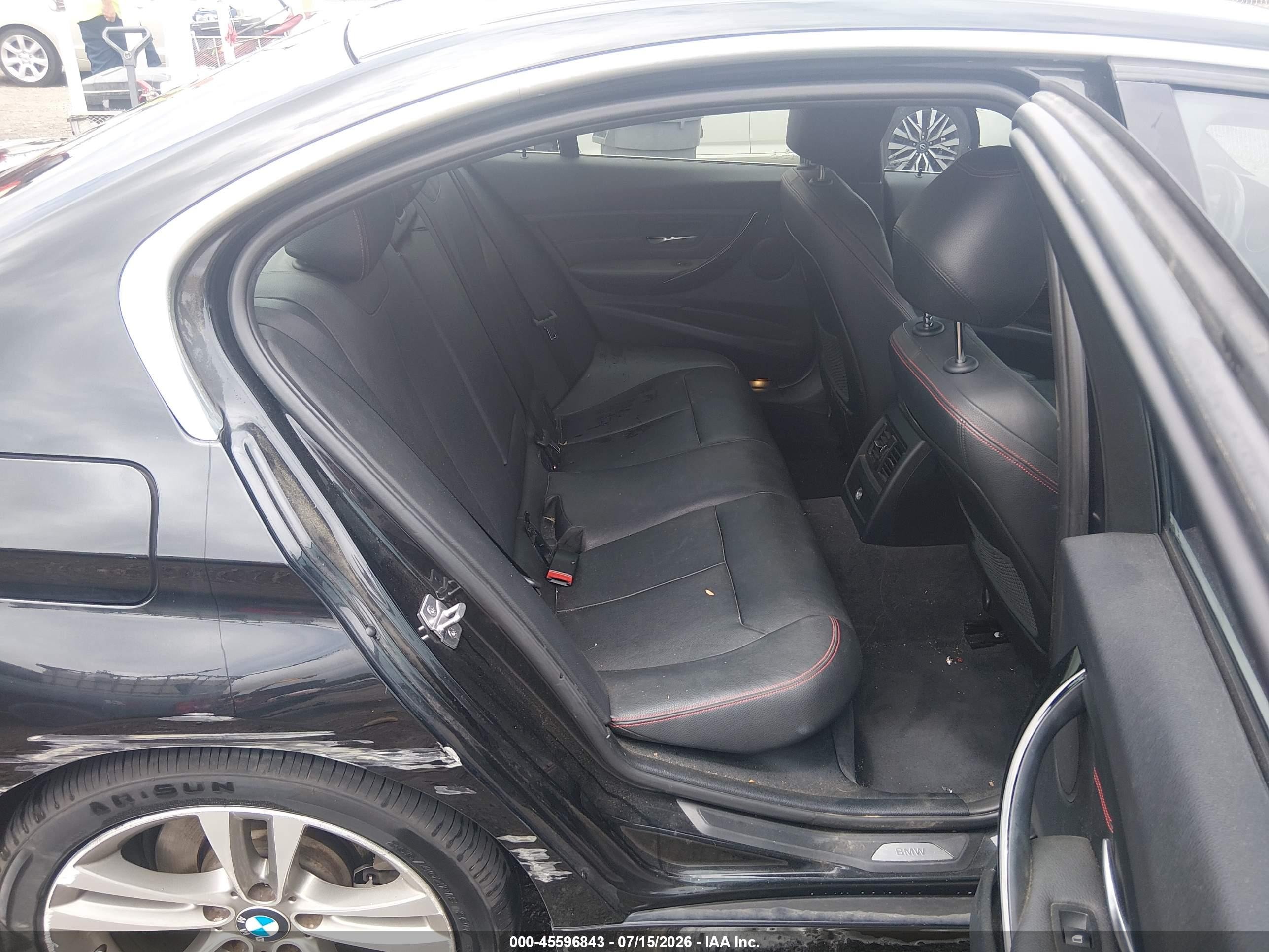 2015 Bmw 335i   Black vin: WBA3A9C5XFKW74818