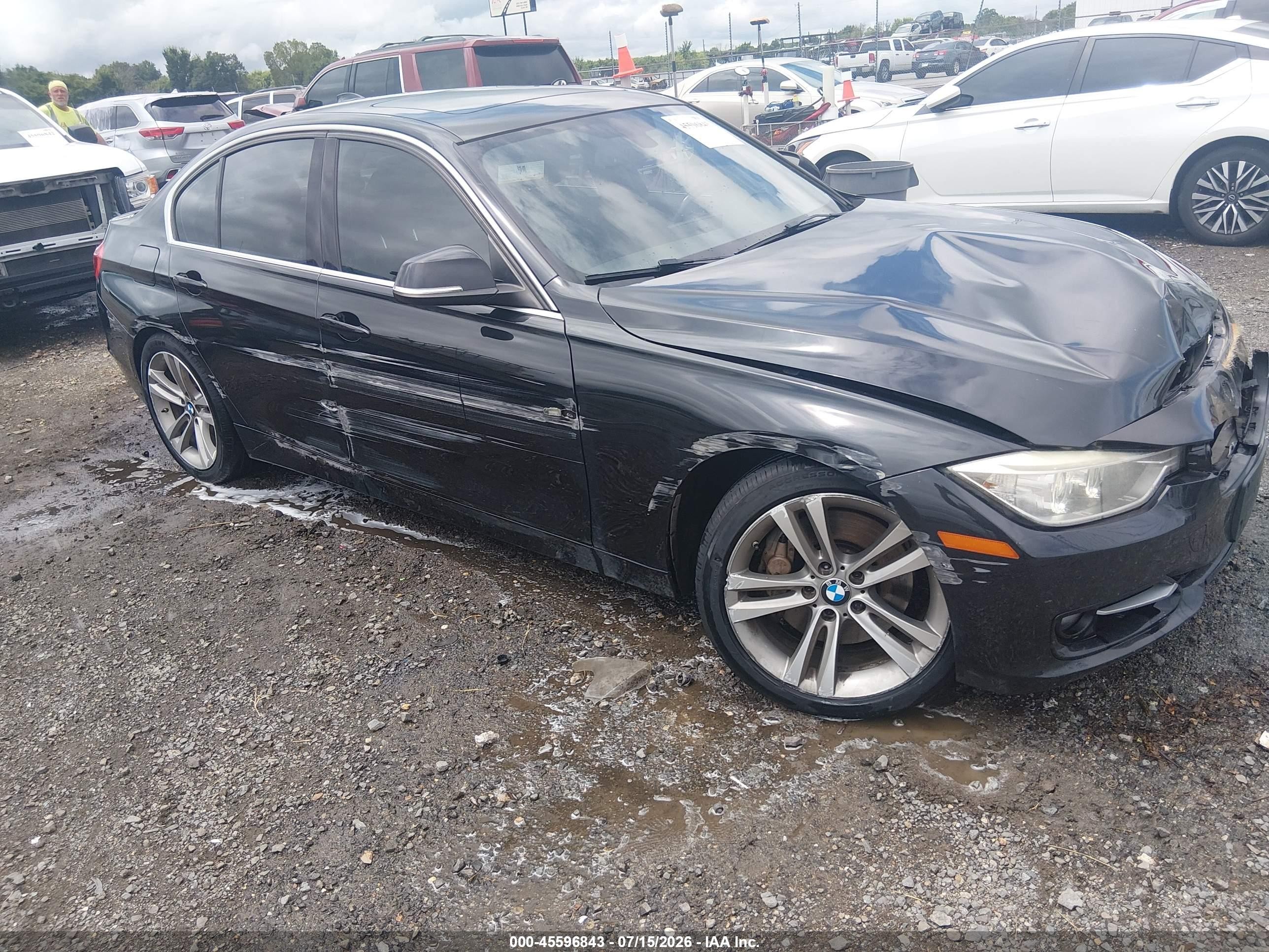 2015 Bmw 335i   Black vin: WBA3A9C5XFKW74818