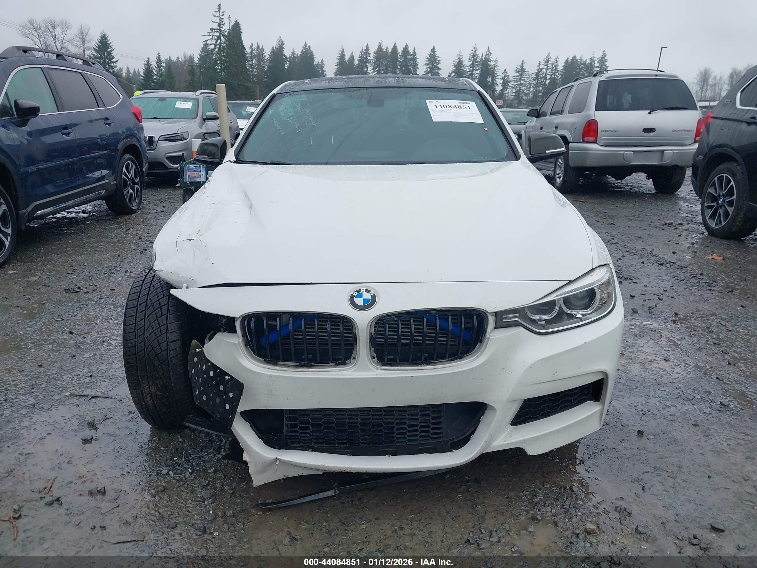 2013 Bmw 335i   White vin: WBA3A9G50DNR97006