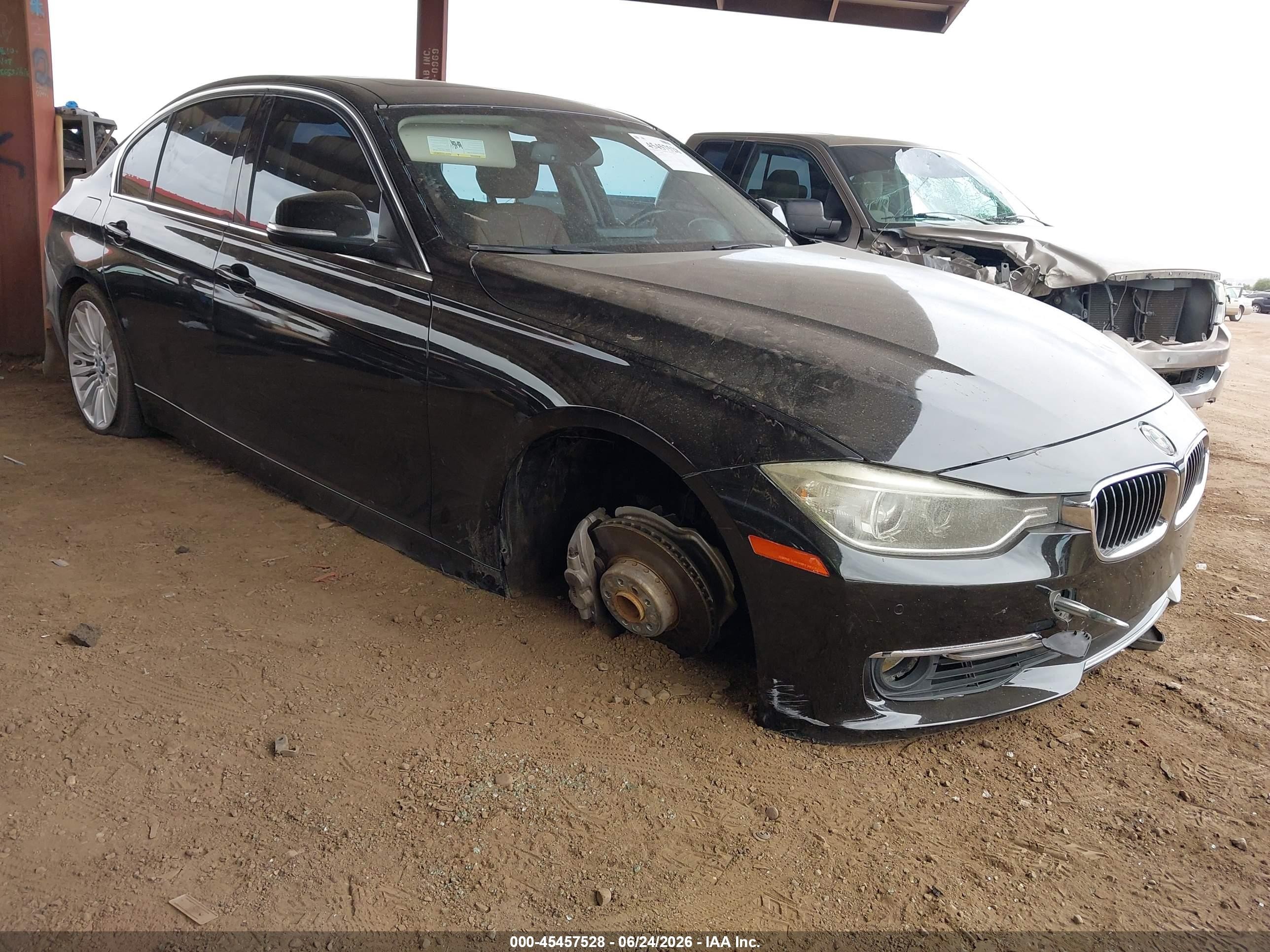 2014 Bmw 335i   Black vin: WBA3A9G50ENR97461