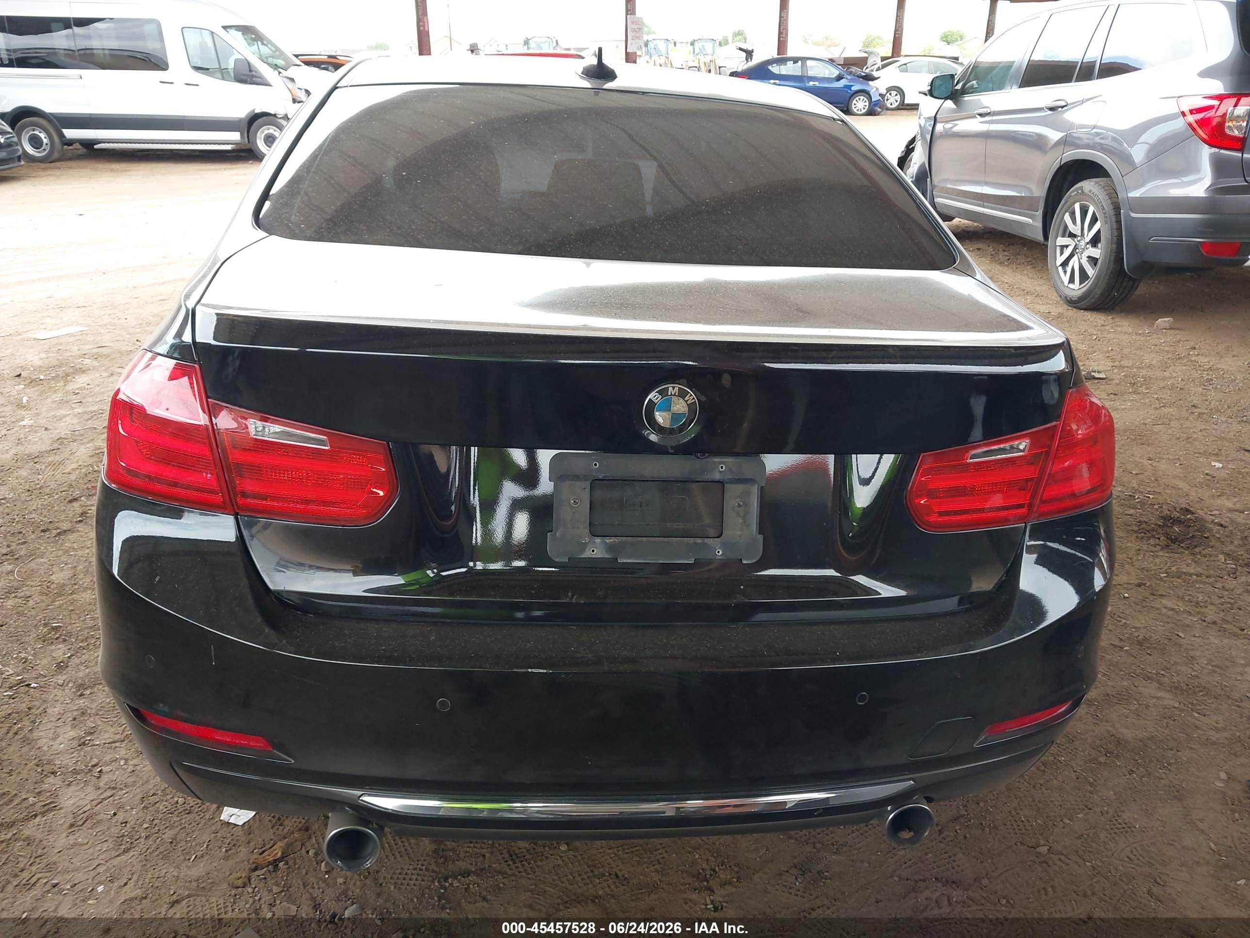2014 Bmw 335i   Black vin: WBA3A9G50ENR97461