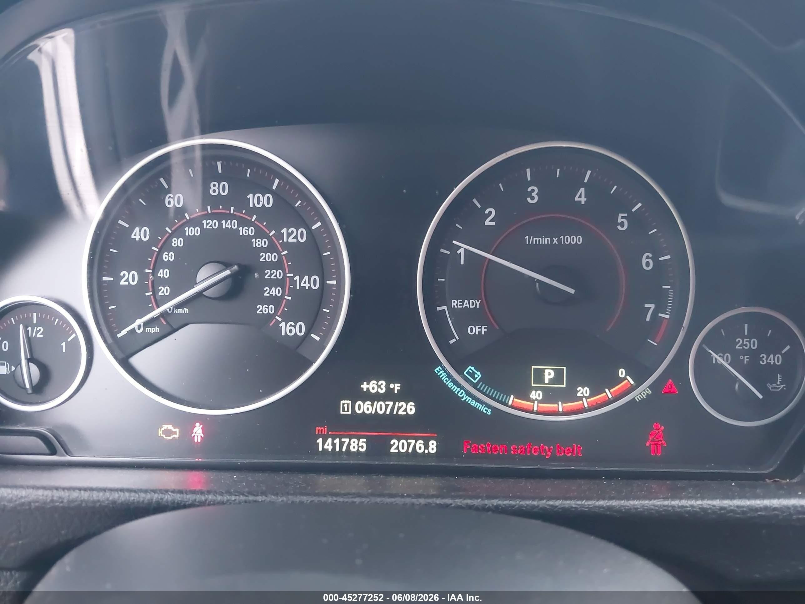 2015 Bmw 335i   White vin: WBA3A9G50FNS66028