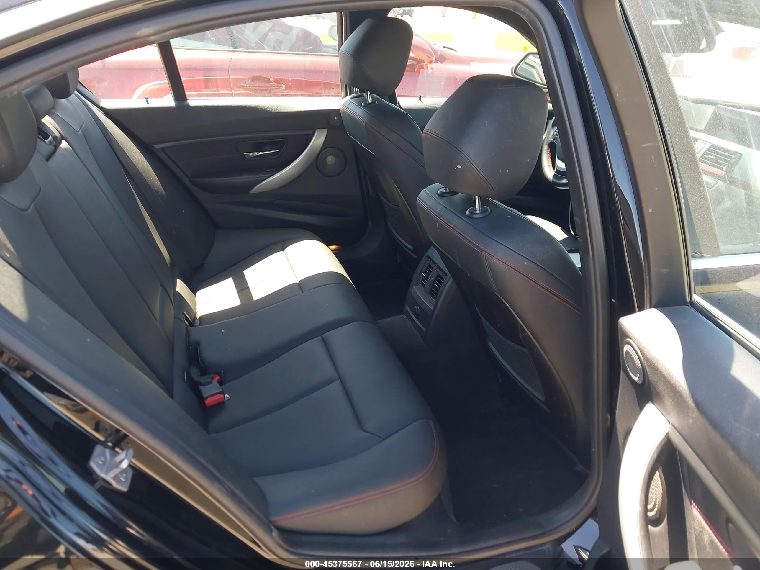 2015 Bmw 335i   Black vin: WBA3A9G50FNT09640