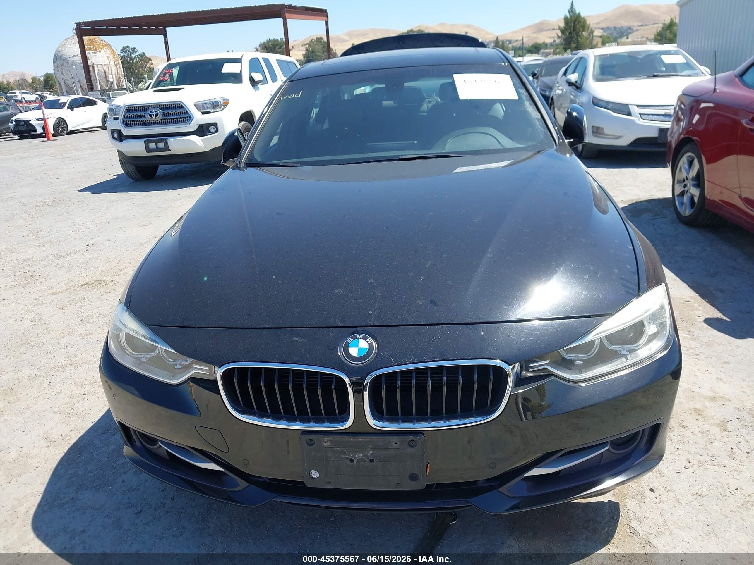 2015 Bmw 335i   Black vin: WBA3A9G50FNT09640