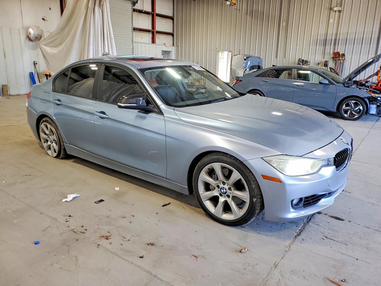 2013 Bmw 335 I Blue vin: WBA3A9G51DNP37116