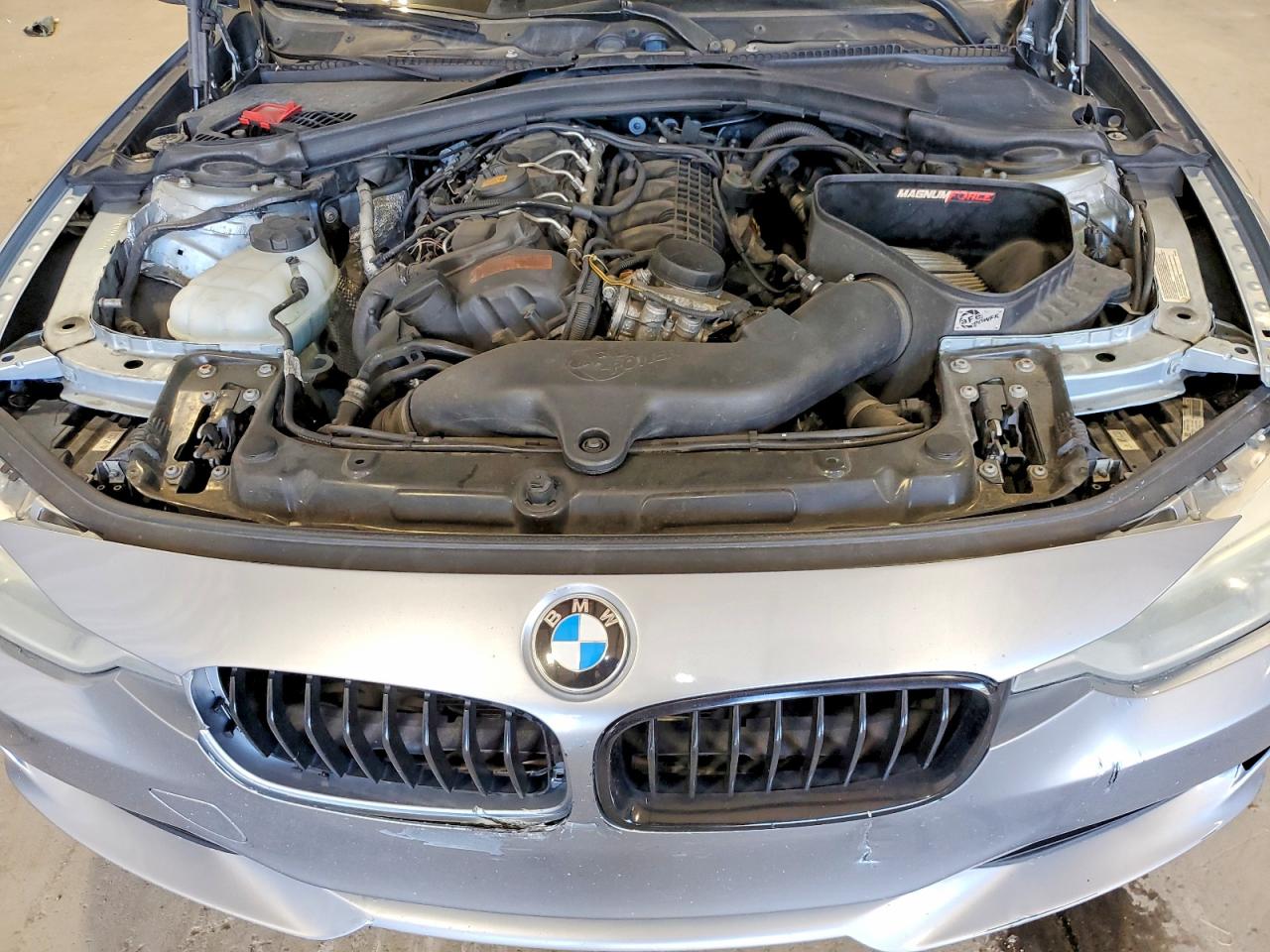 2013 Bmw 335 I Blue vin: WBA3A9G51DNP37116
