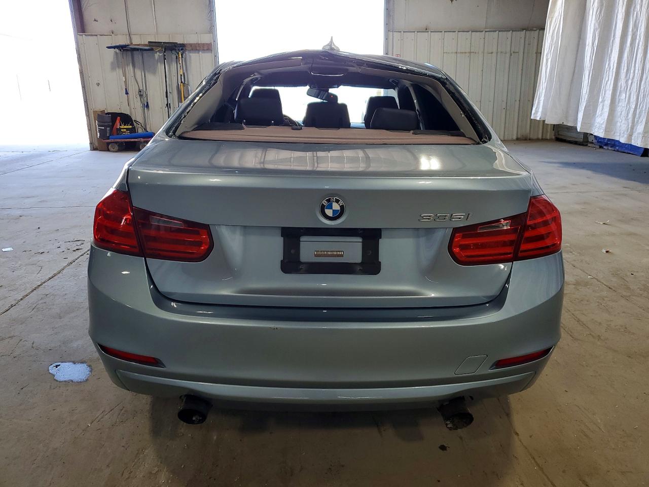 2013 Bmw 335 I Blue vin: WBA3A9G51DNP37116