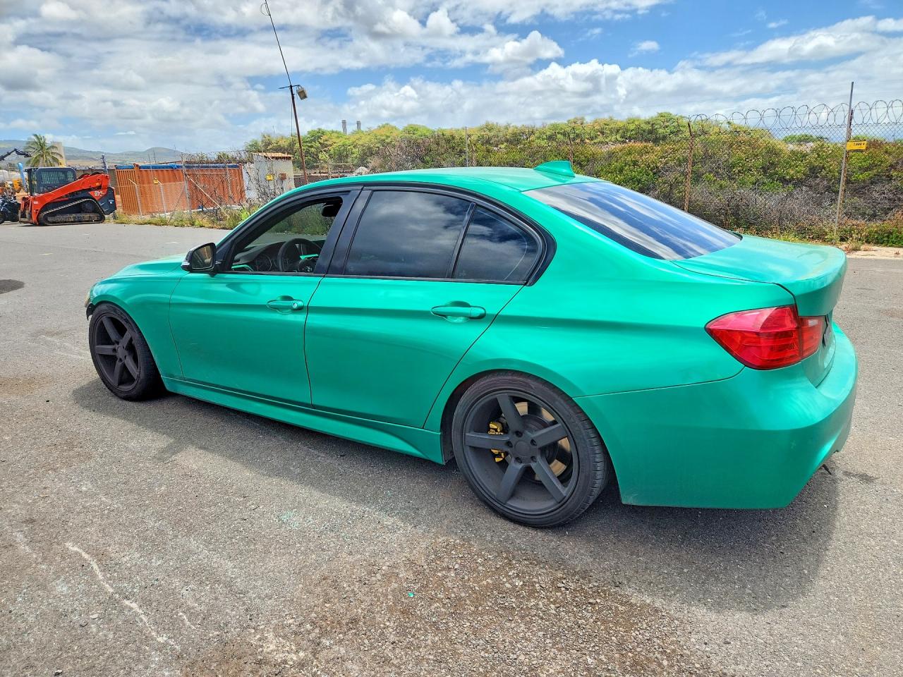 2014 Bmw 335 I Green vin: WBA3A9G51ENS64609