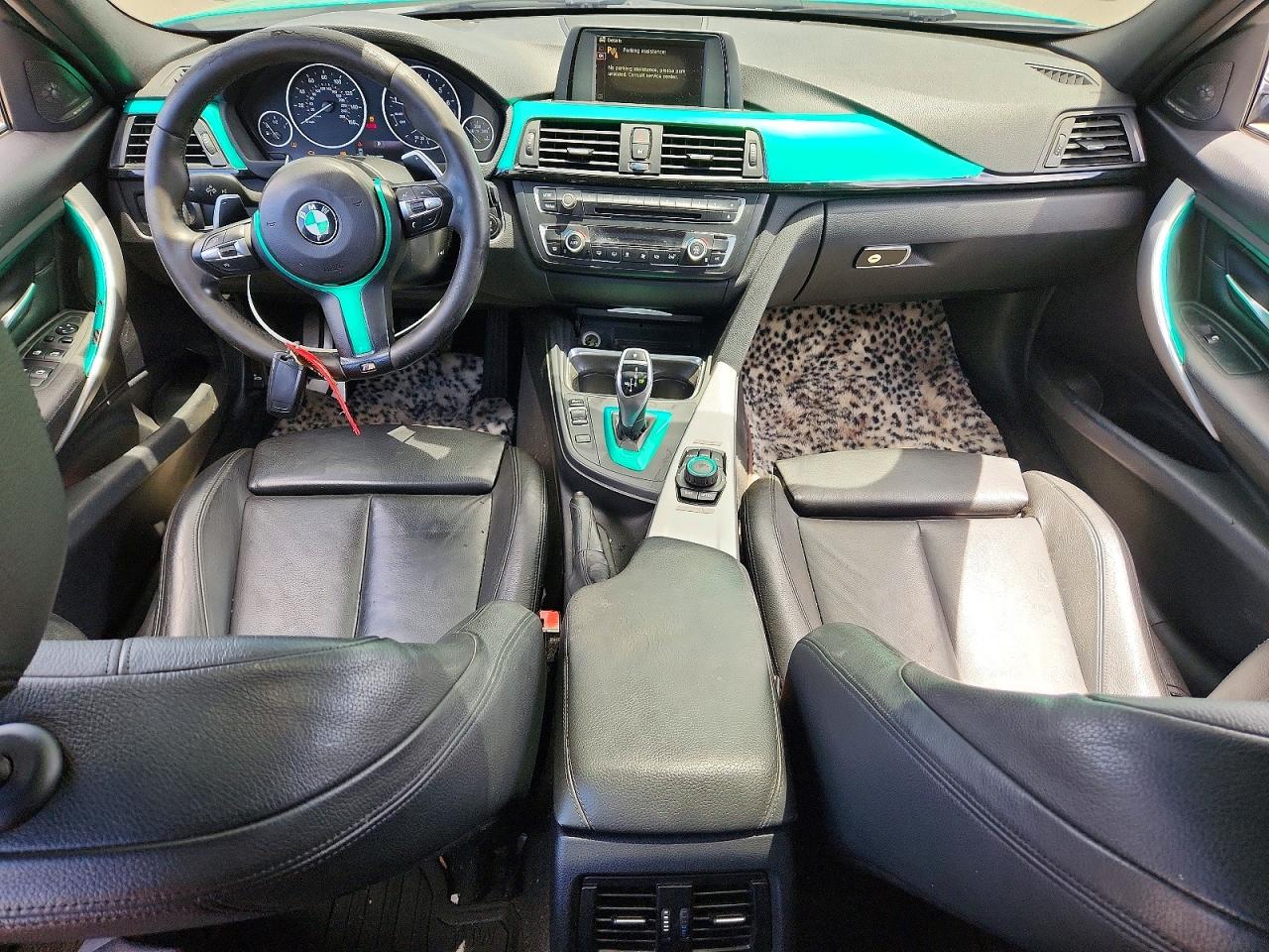 2014 Bmw 335 I Green vin: WBA3A9G51ENS64609
