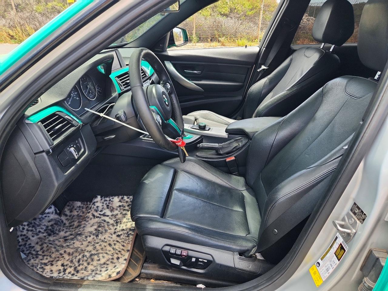 2014 Bmw 335 I Green vin: WBA3A9G51ENS64609