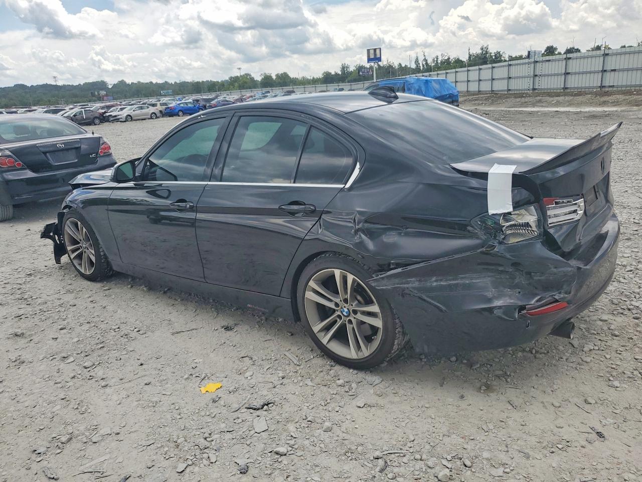 2015 Bmw 335 I Black vin: WBA3A9G51FNS66233