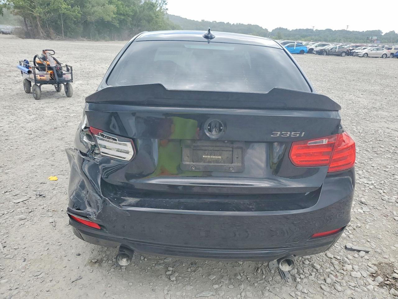 2015 Bmw 335 I Black vin: WBA3A9G51FNS66233
