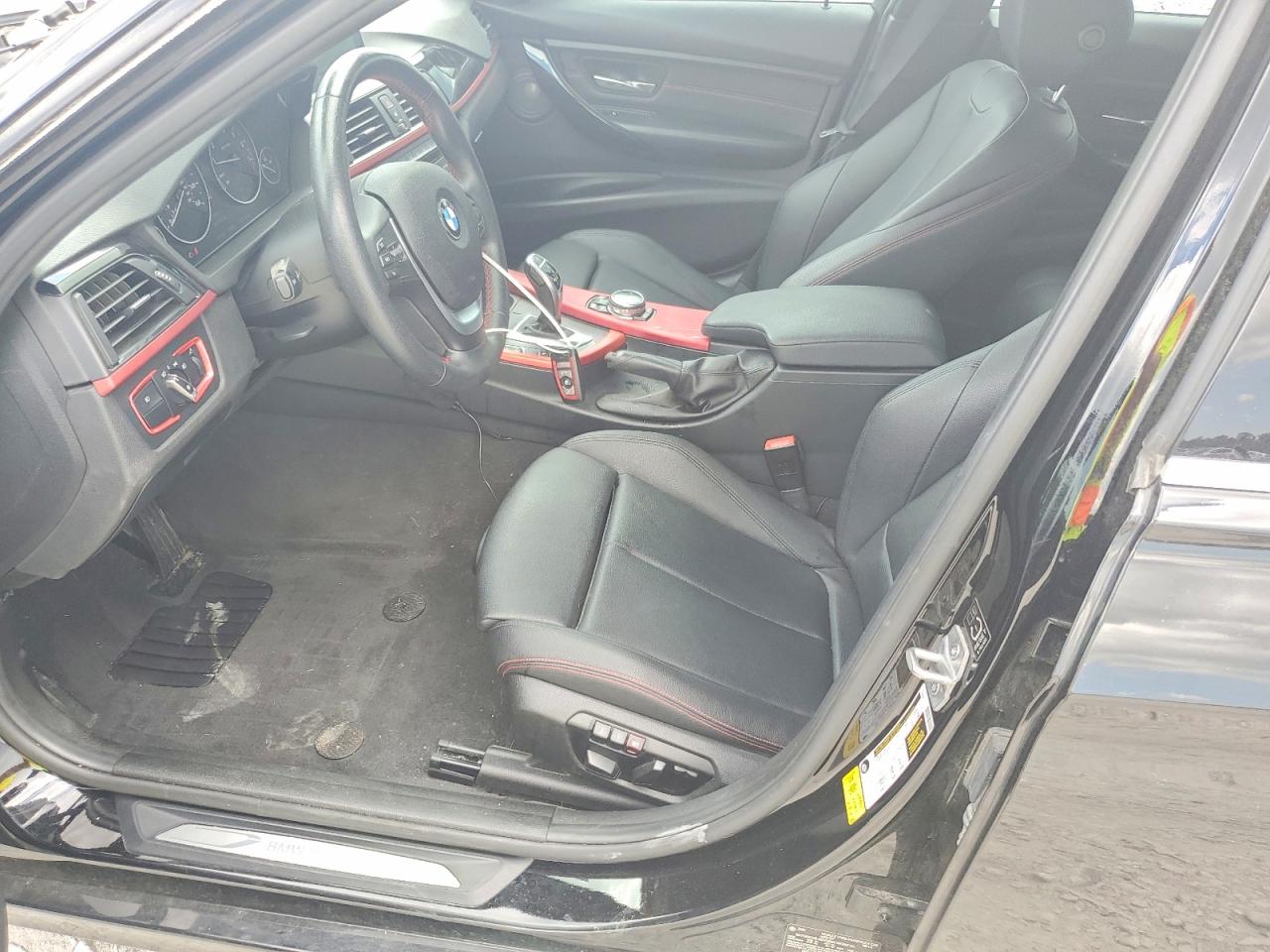 2015 Bmw 335 I Black vin: WBA3A9G51FNS66233