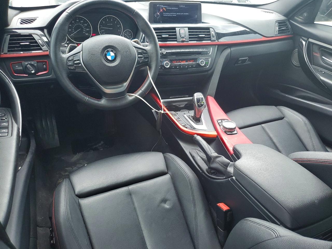 2015 Bmw 335 I Black vin: WBA3A9G51FNS66233