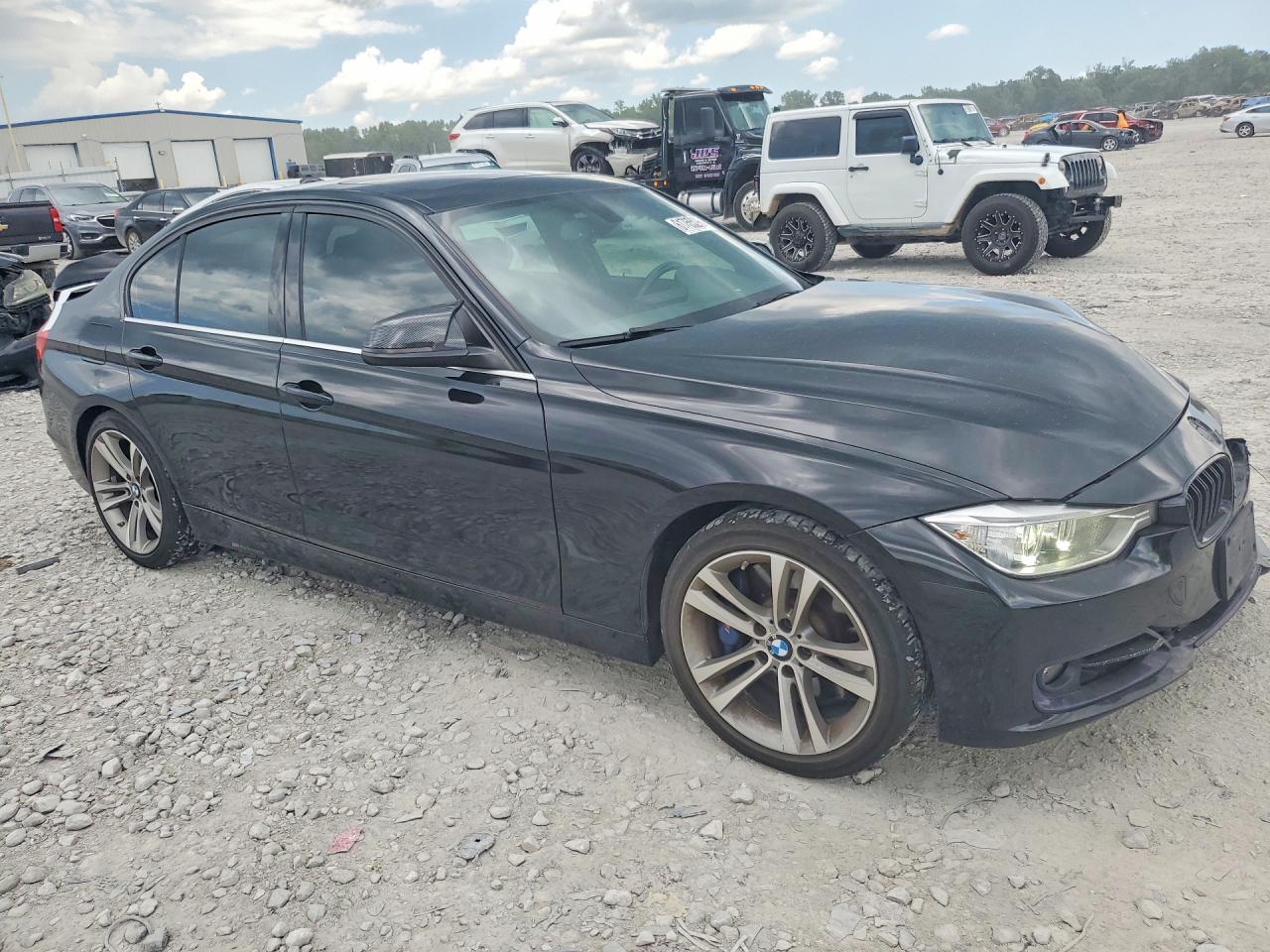 2015 Bmw 335 I Black vin: WBA3A9G51FNS66233