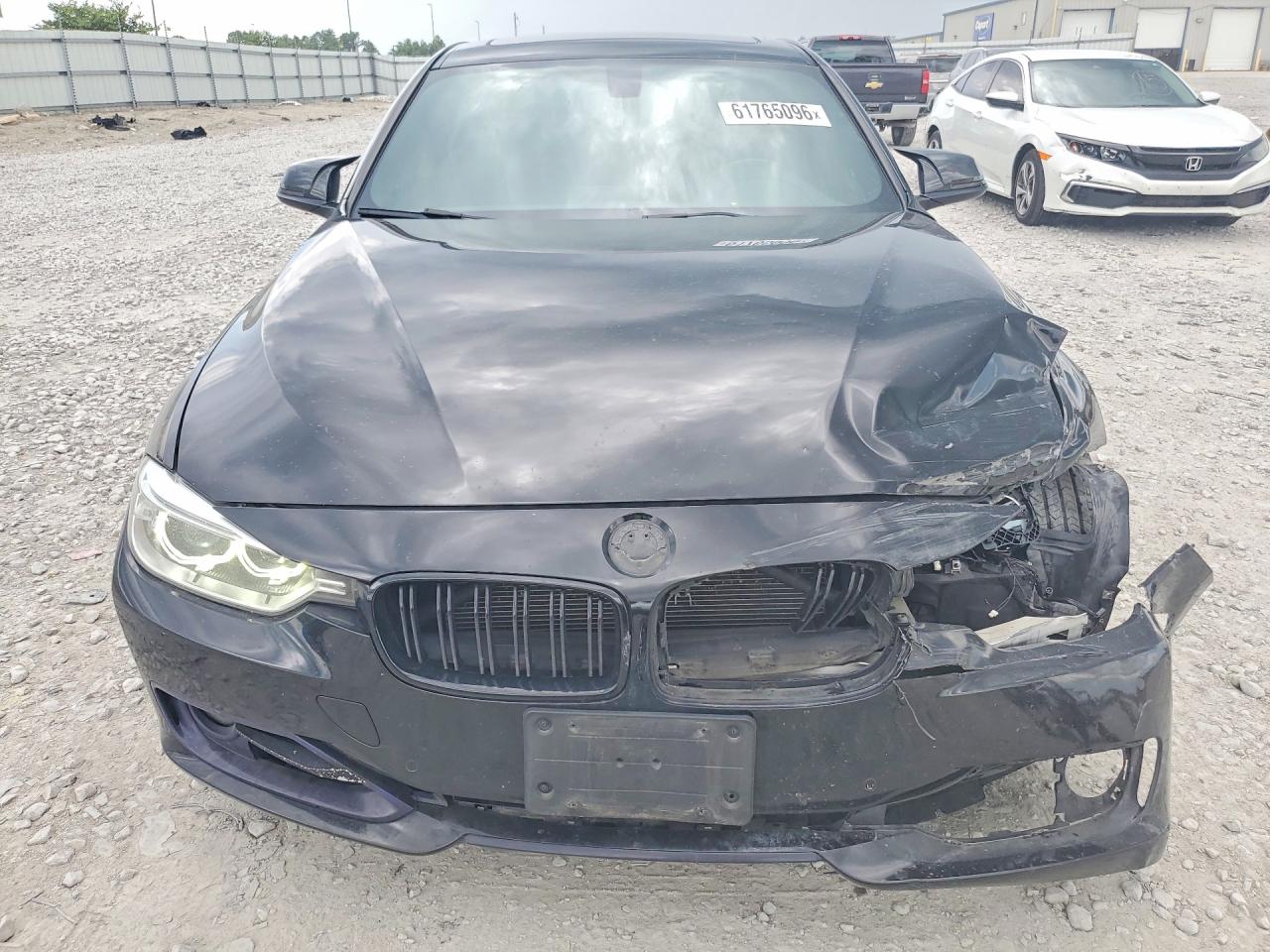 2015 Bmw 335 I Black vin: WBA3A9G51FNS66233