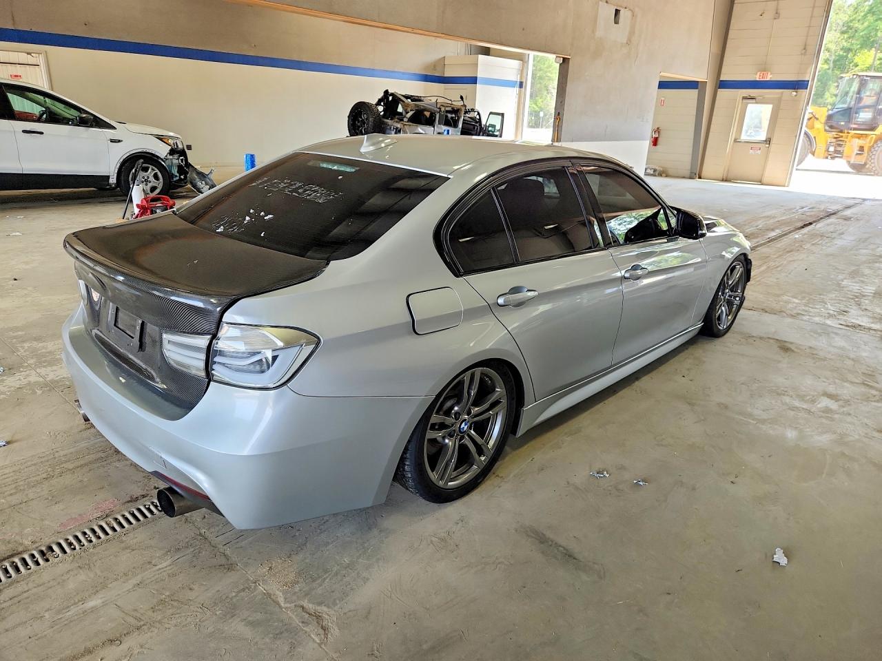 2015 Bmw 335 I Silver vin: WBA3A9G51FNS66328