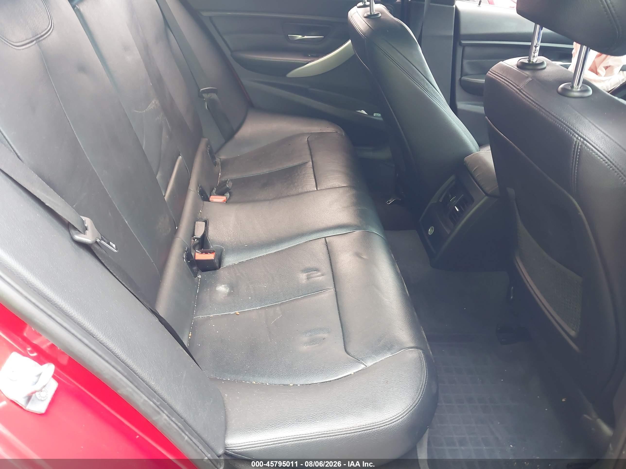 2015 Bmw 335i Red vin: WBA3A9G51FNS66586