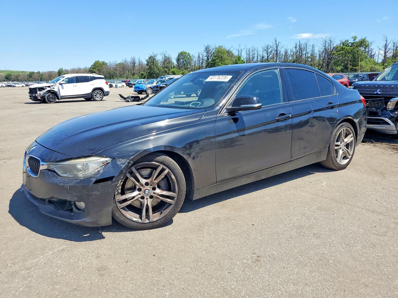 2013 Bmw 335 I Black vin: WBA3A9G52DNP36637