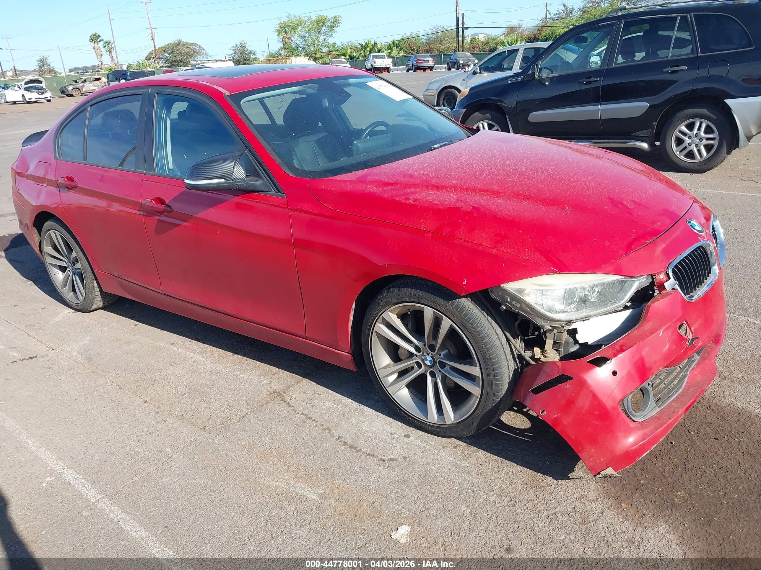 2013 Bmw 335i   Red vin: WBA3A9G53DNP36033