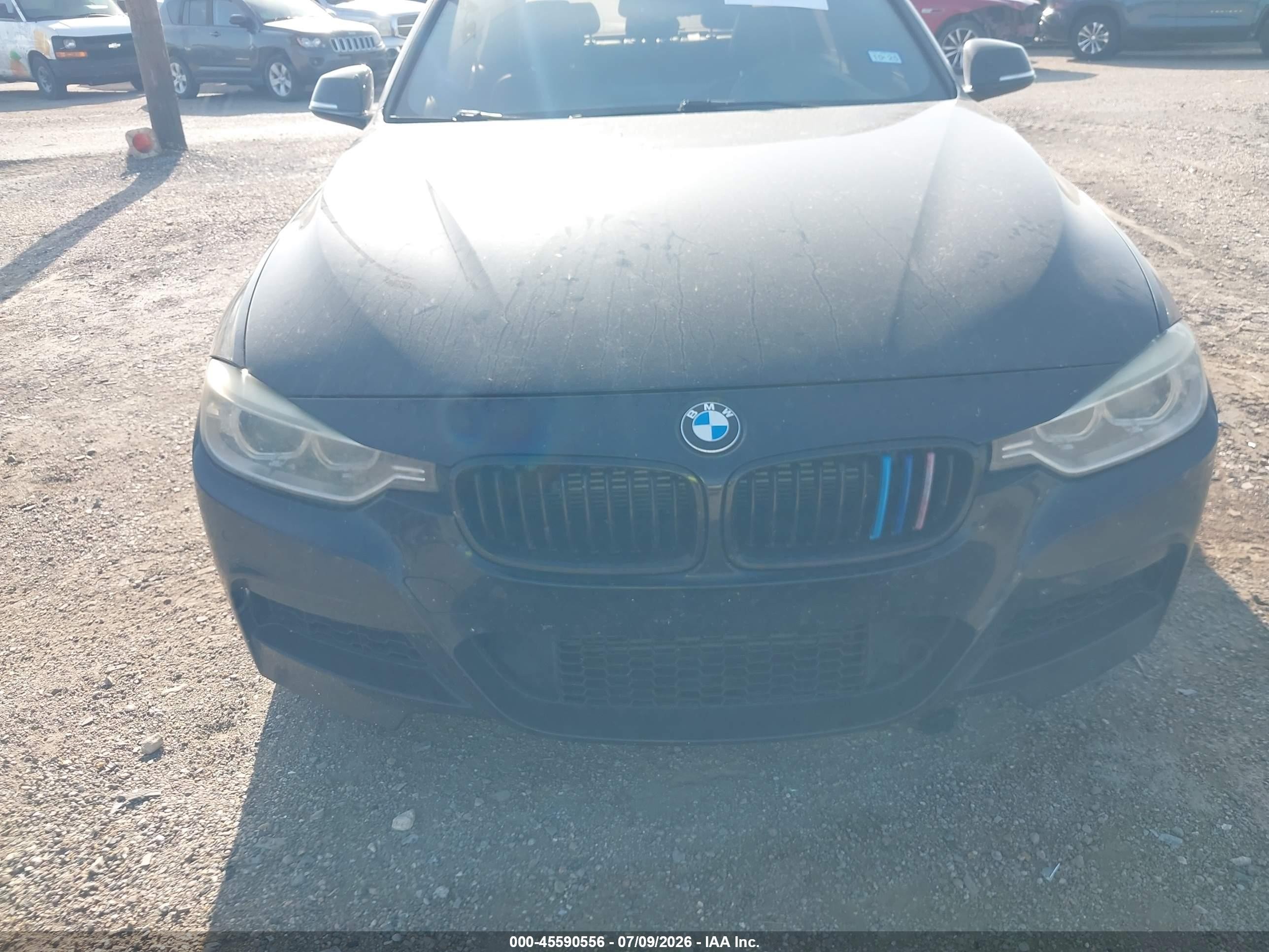 2014 Bmw 335i   Black vin: WBA3A9G54ENS64751