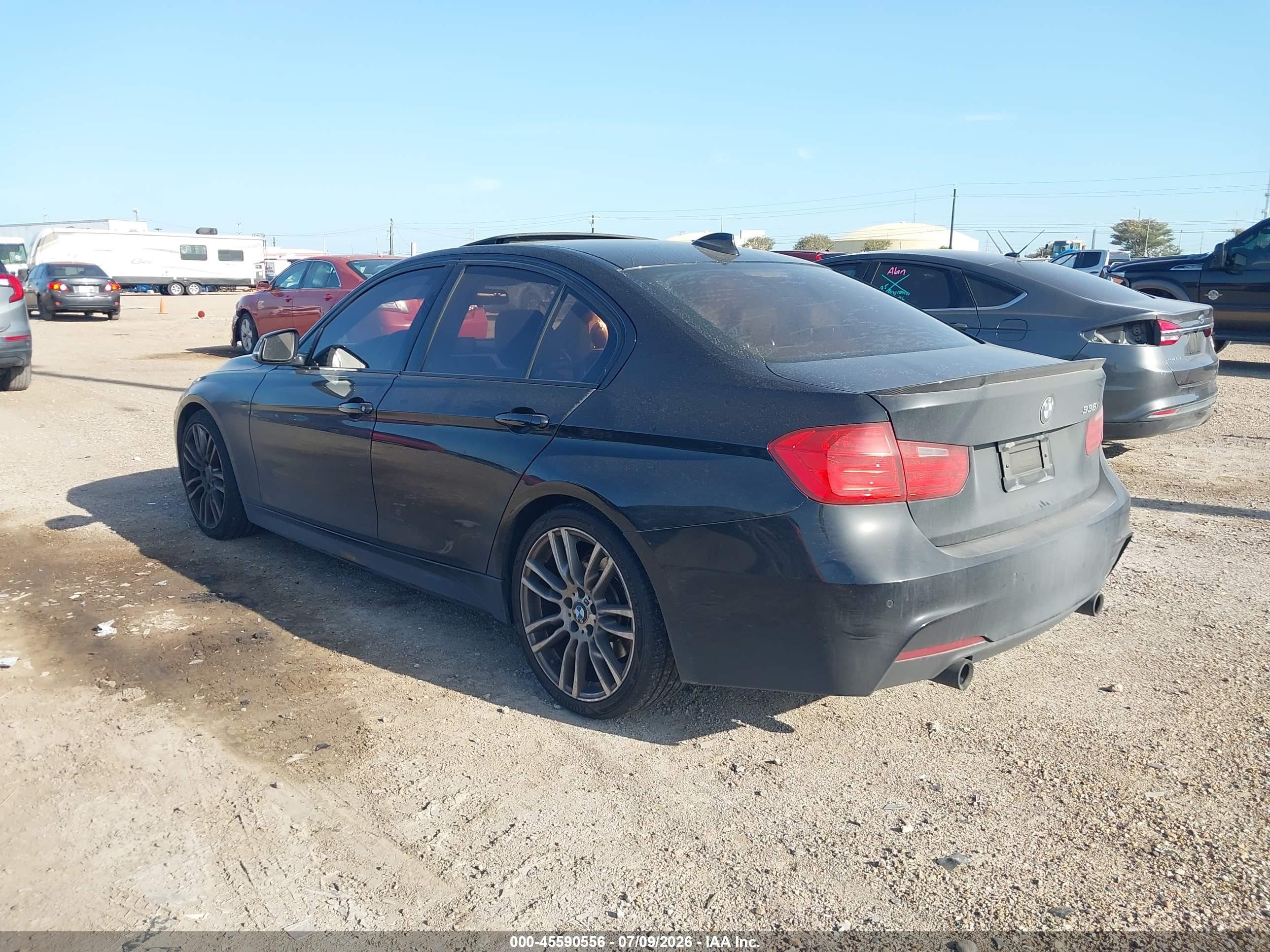 2014 Bmw 335i   Black vin: WBA3A9G54ENS64751