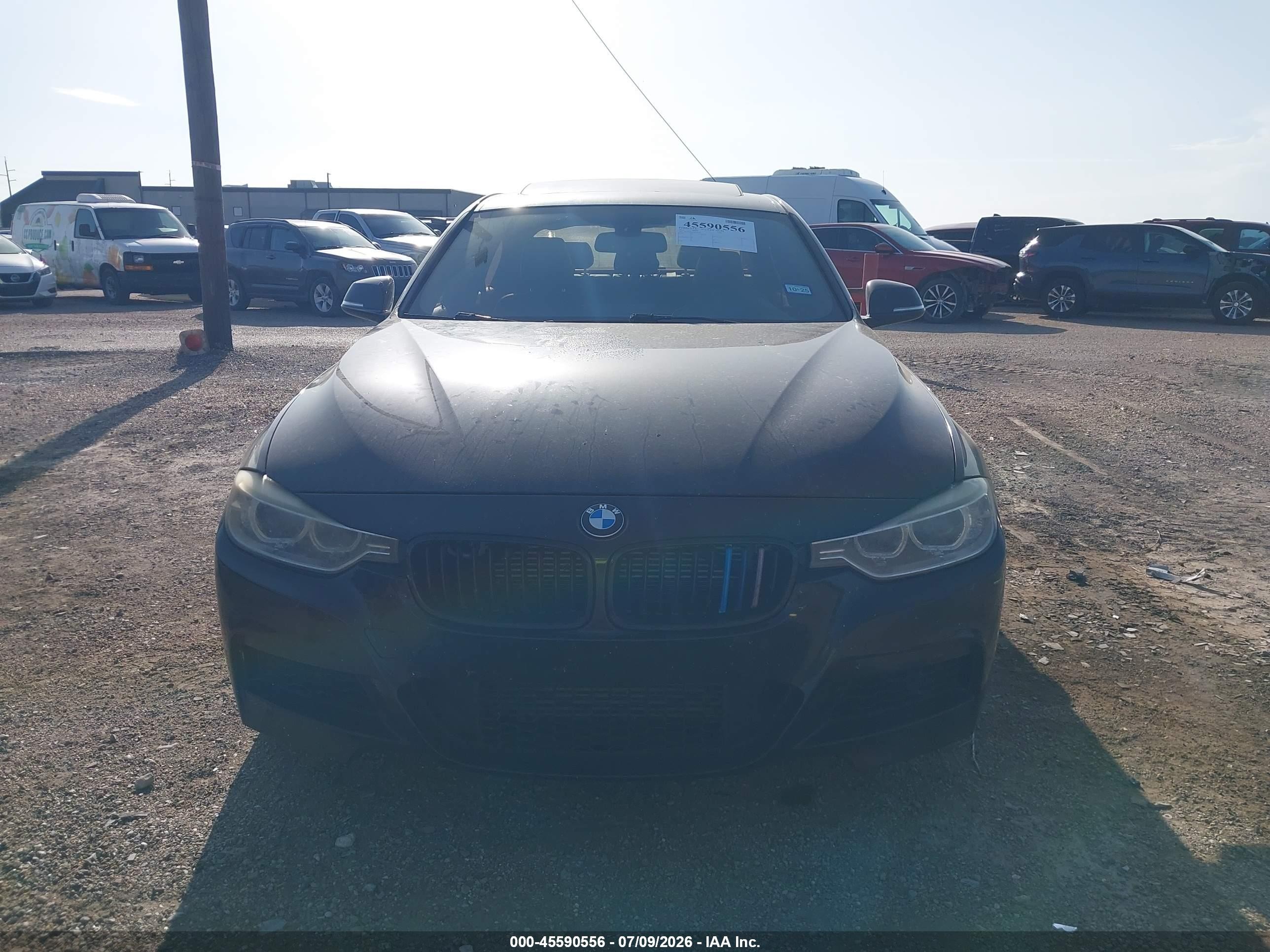 2014 Bmw 335i   Black vin: WBA3A9G54ENS64751