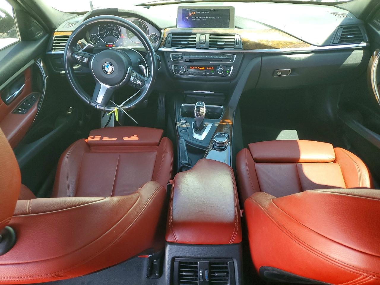 2014 Bmw 335 I White vin: WBA3A9G54ENS64880