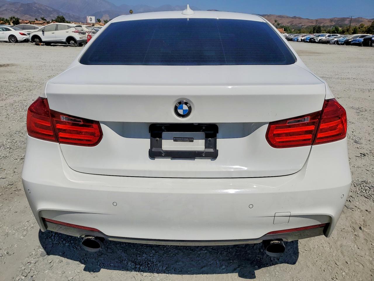 2014 Bmw 335 I White vin: WBA3A9G54ENS64880