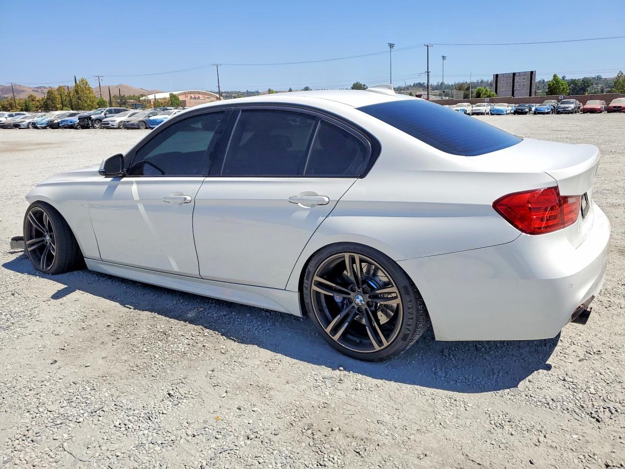 2014 Bmw 335 I White vin: WBA3A9G54ENS64880