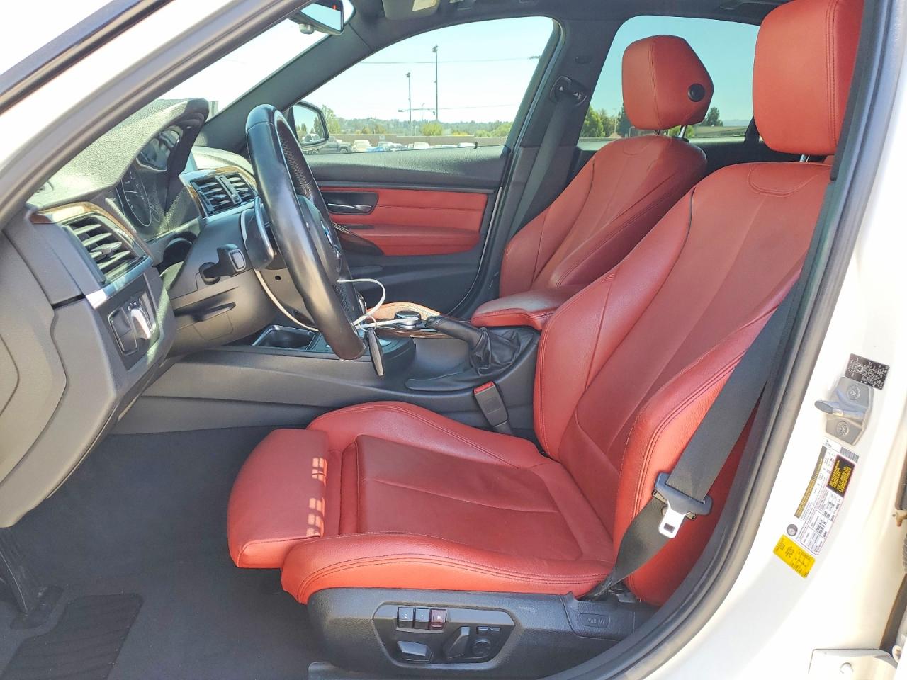 2014 Bmw 335 I White vin: WBA3A9G54ENS64880