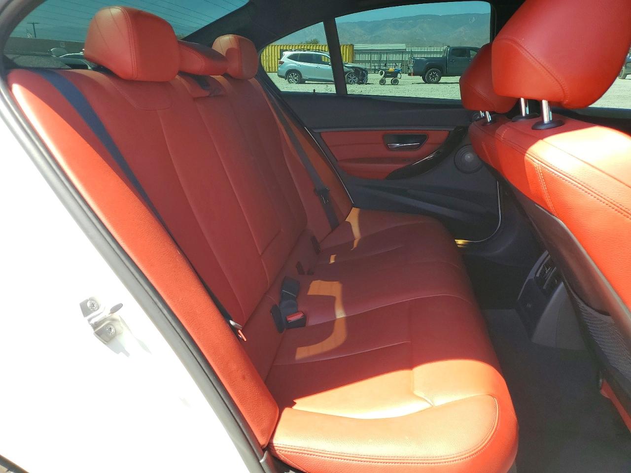 2014 Bmw 335 I White vin: WBA3A9G54ENS64880