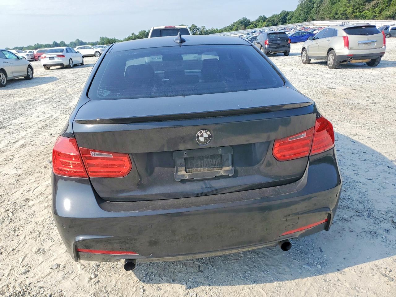 2015 Bmw 335 I Black vin: WBA3A9G54FNT09561