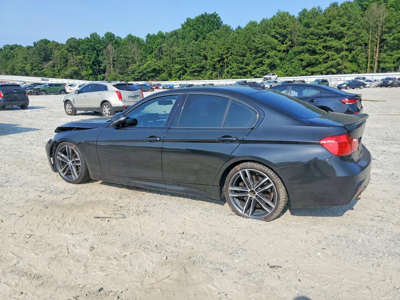 2015 Bmw 335 I Black vin: WBA3A9G54FNT09561