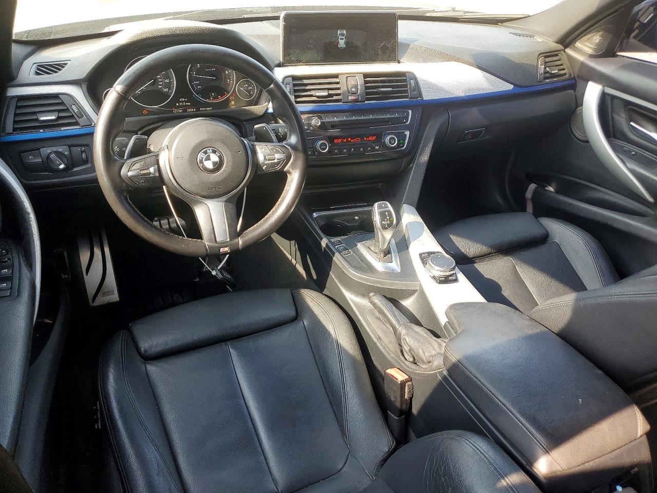 2015 Bmw 335 I Black vin: WBA3A9G54FNT09561