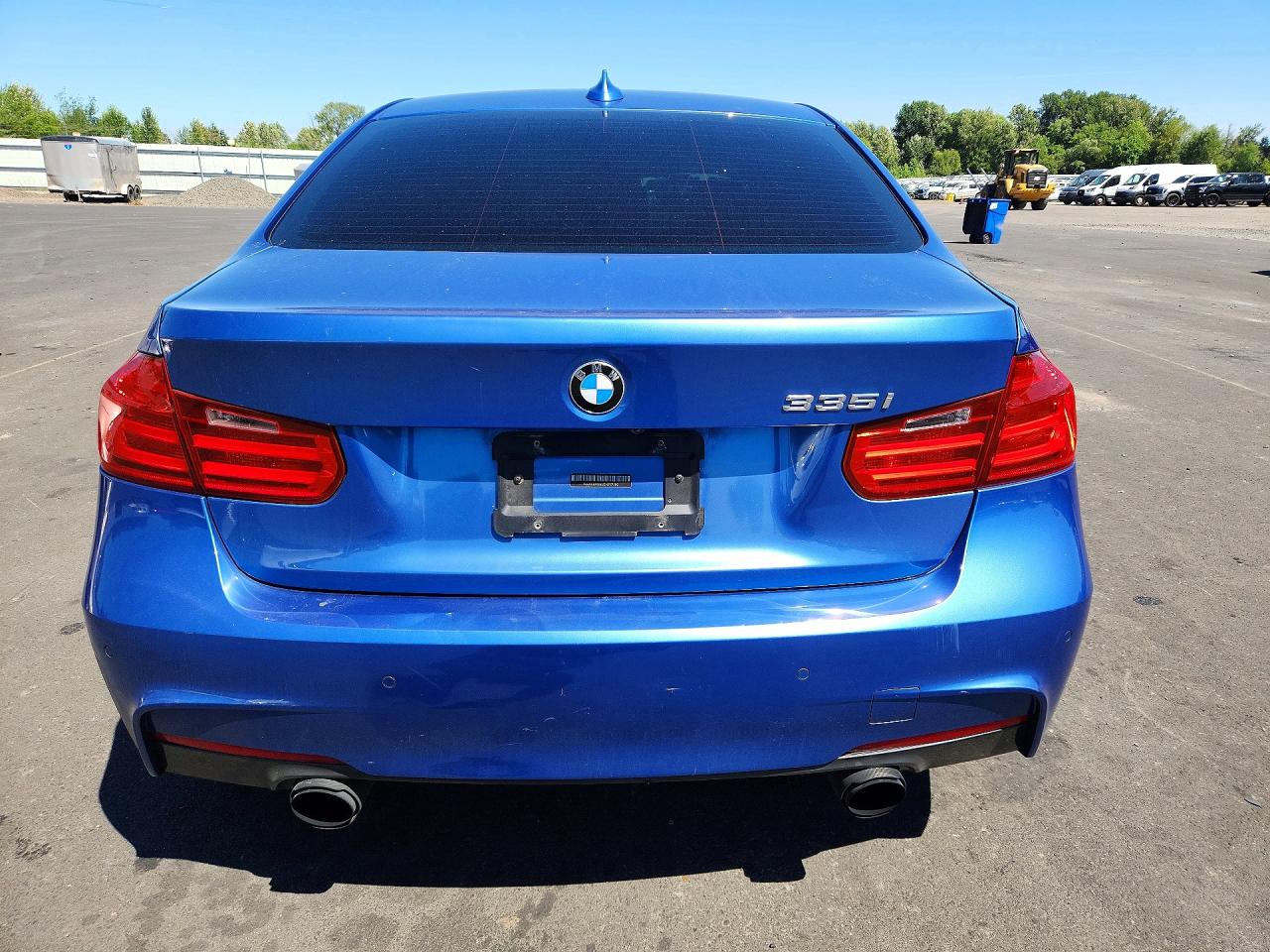 2013 Bmw 335 I Blue vin: WBA3A9G55DNP37300