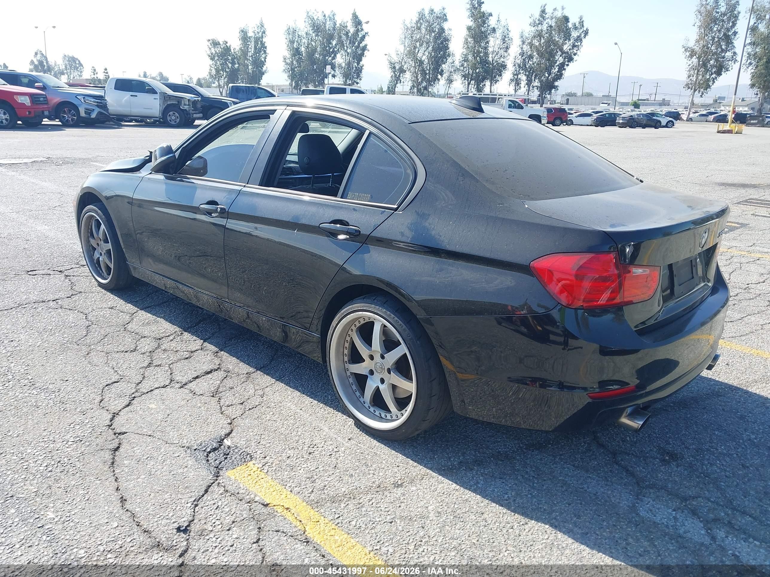 2014 Bmw 335i   Black vin: WBA3A9G55ENS64354
