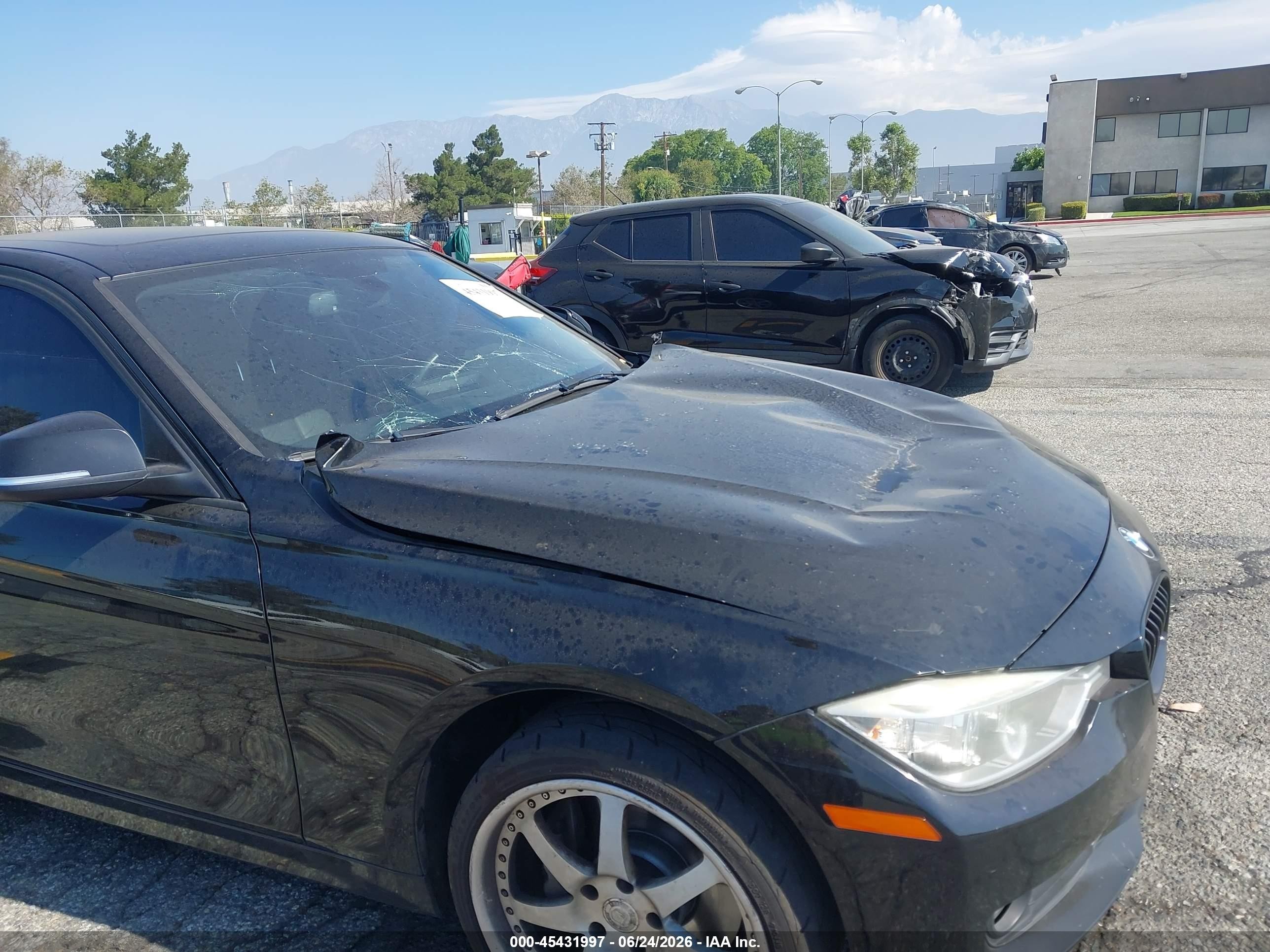 2014 Bmw 335i   Black vin: WBA3A9G55ENS64354