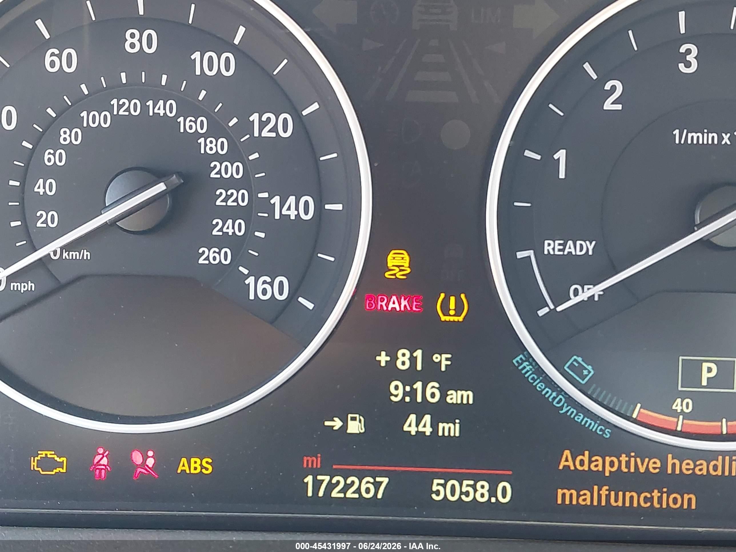 2014 Bmw 335i   Black vin: WBA3A9G55ENS64354