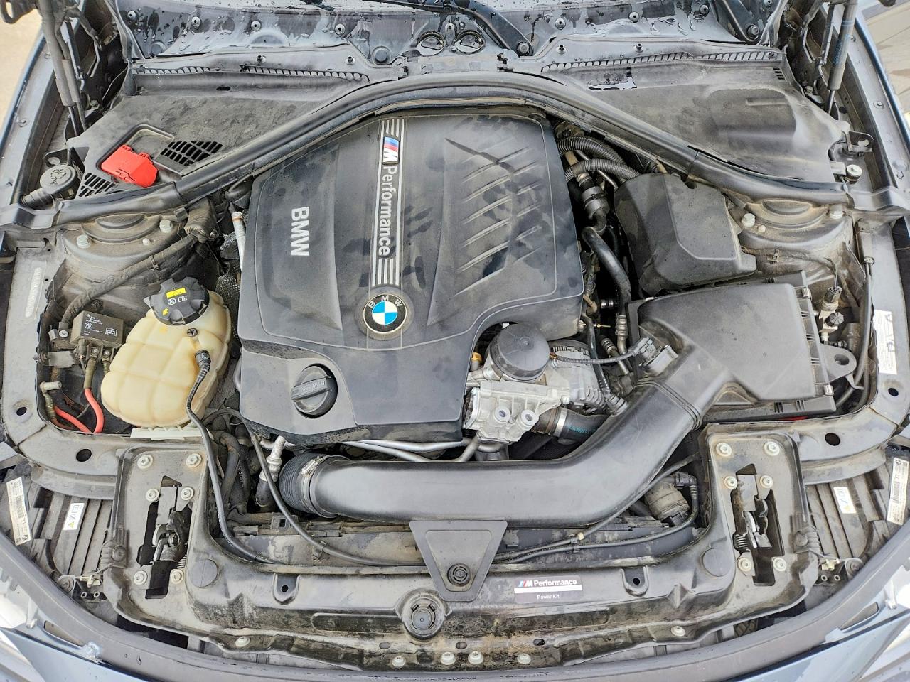 2014 Bmw 335 I Gray vin: WBA3A9G55ENS65472