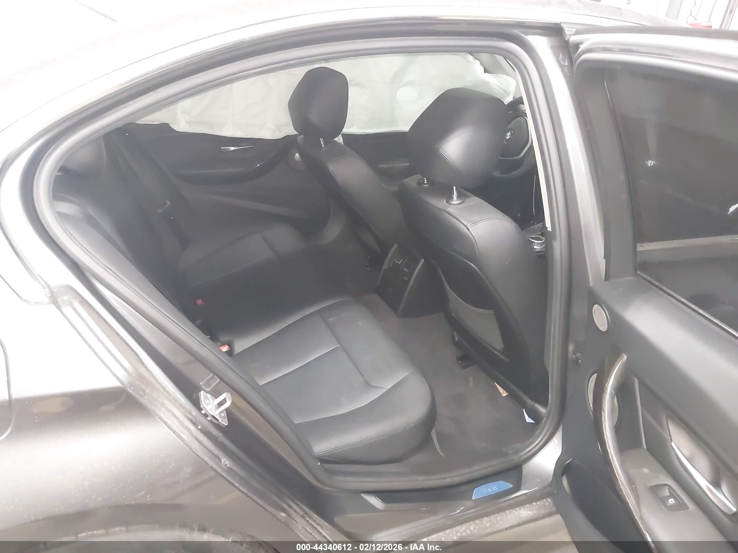 2015 Bmw 335i Gray vin: WBA3A9G55FNS65926