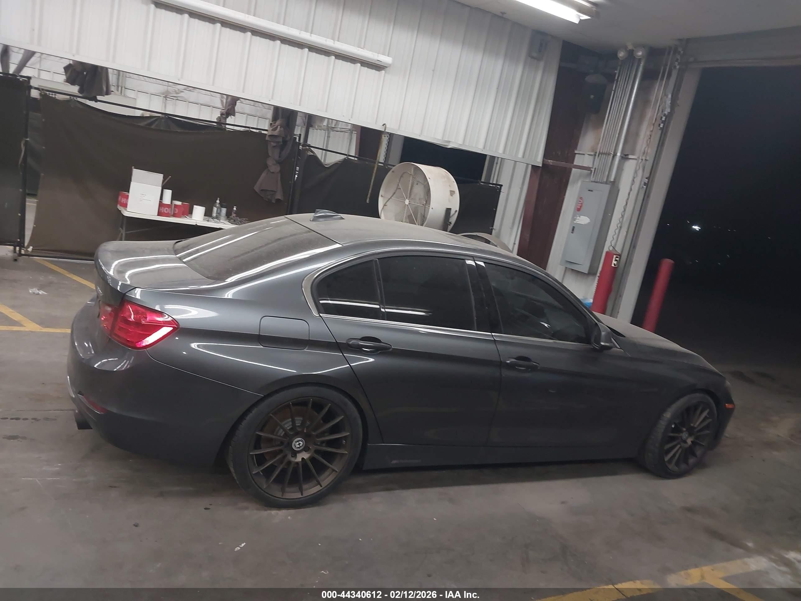 2015 Bmw 335i Gray vin: WBA3A9G55FNS65926