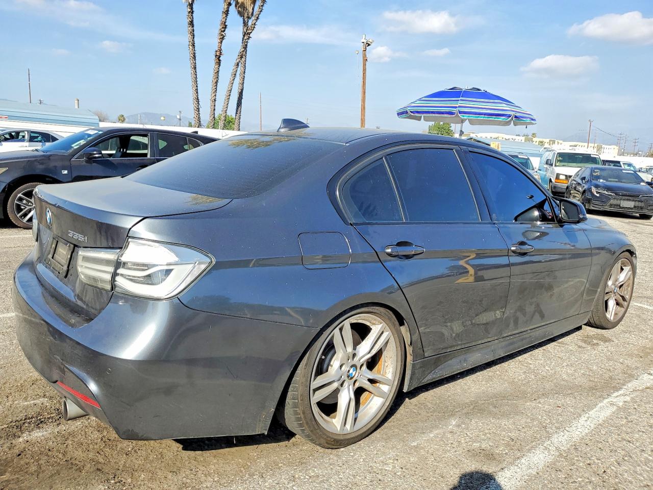 2015 Bmw 335 I Black vin: WBA3A9G56FNS66888