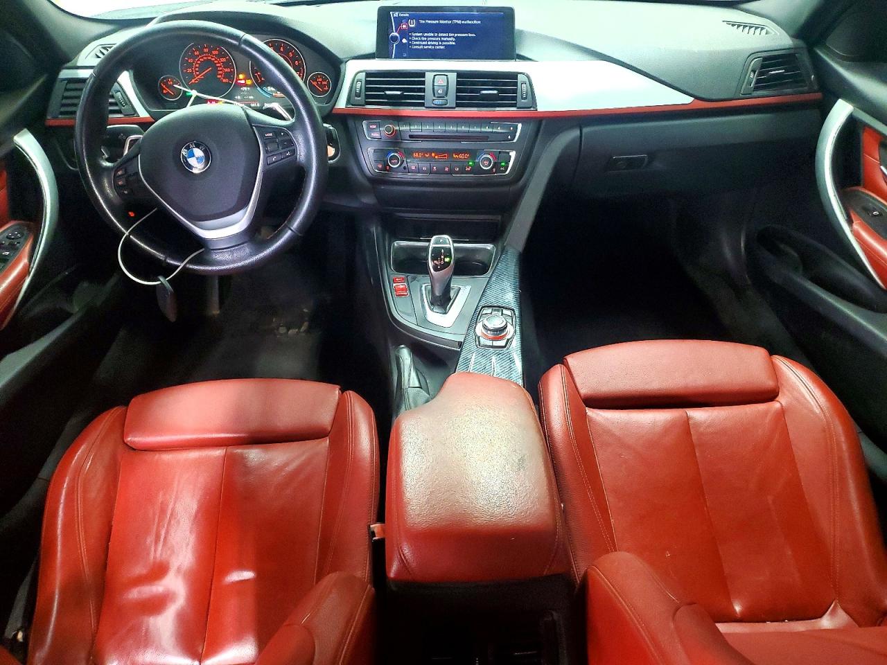 2013 Bmw 335 I White vin: WBA3A9G57DNP36987