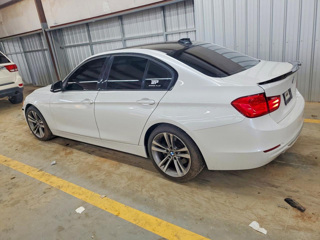 2013 Bmw 335 I White vin: WBA3A9G57DNP36987