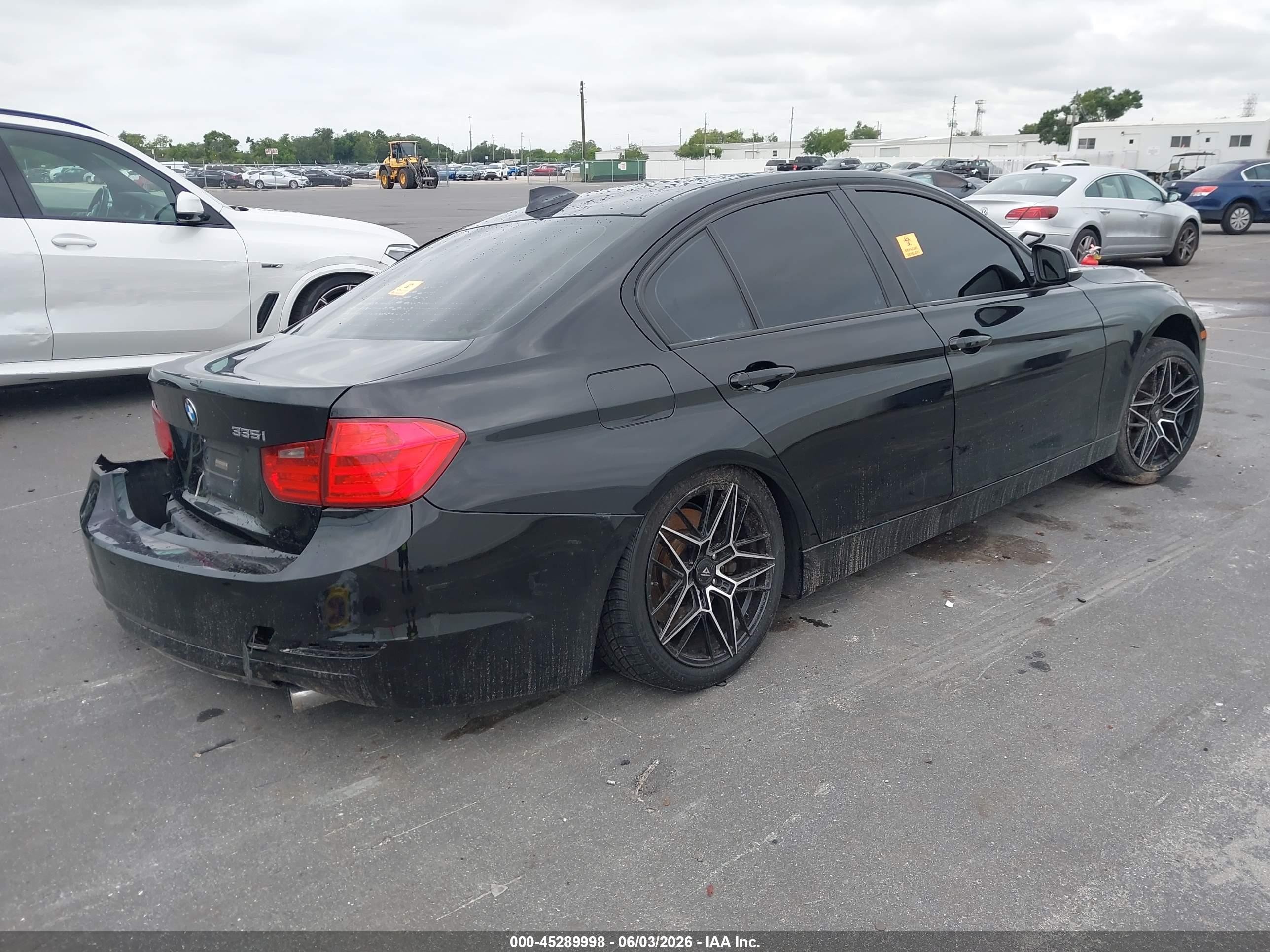 2013 Bmw 335i   Black vin: WBA3A9G57DNP37704