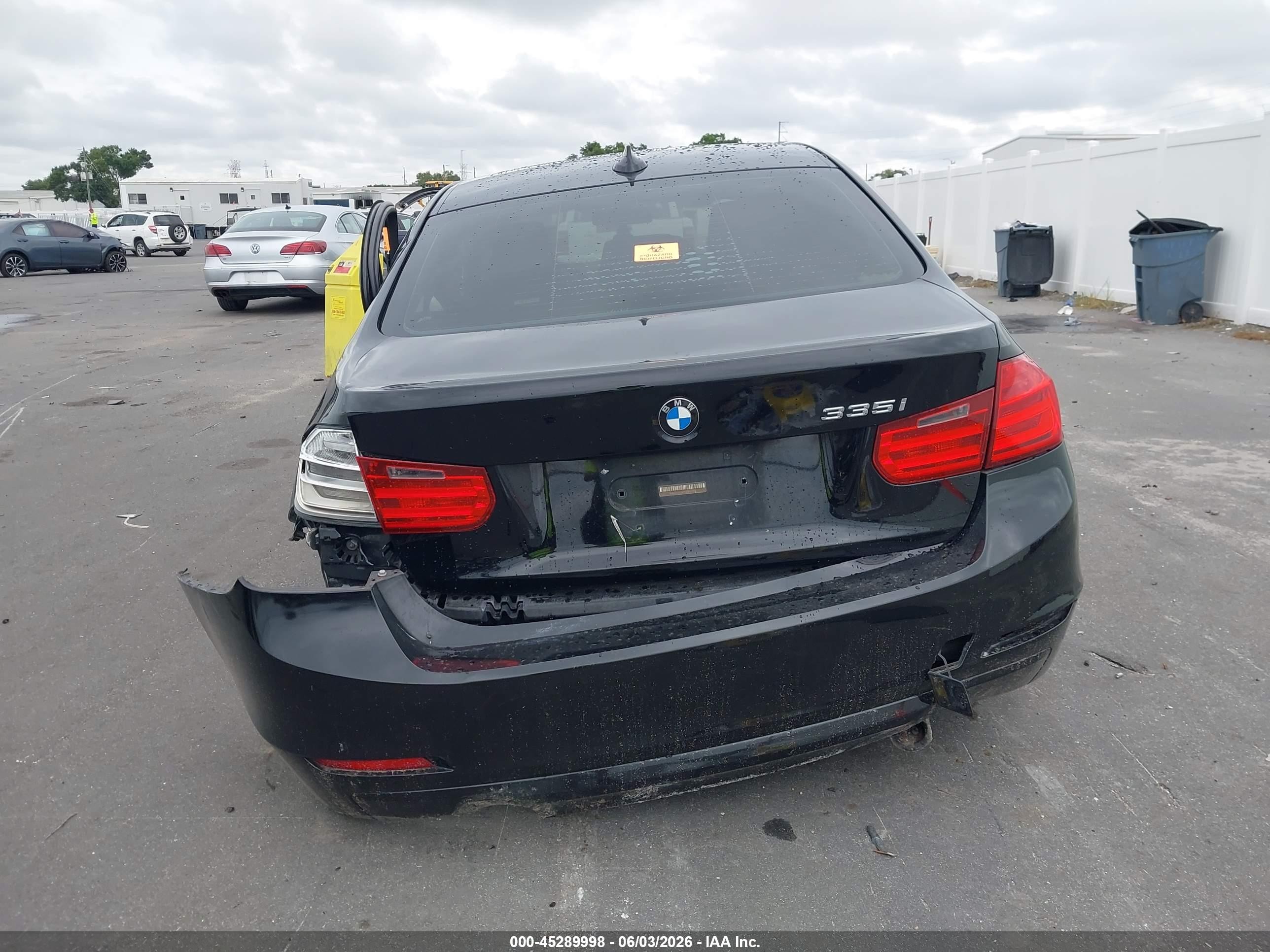2013 Bmw 335i   Black vin: WBA3A9G57DNP37704