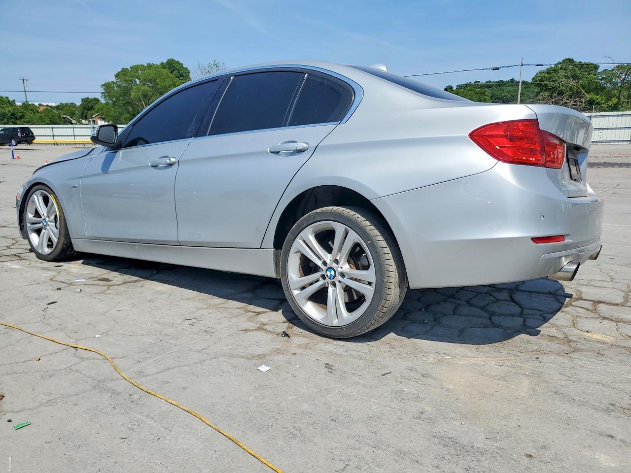2013 Bmw 335 I Silver vin: WBA3A9G58DNP35752
